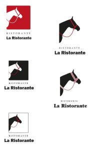 Grafiker Winterthur gestaltet Pferde-Logo für Restaurant