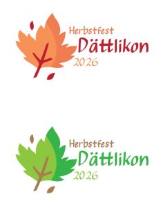 Grafiker Winterthur Logo Herbstfest Dättlikon