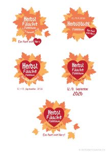 Grafiker Winterthur Logo Herbstfest Dättlikon
