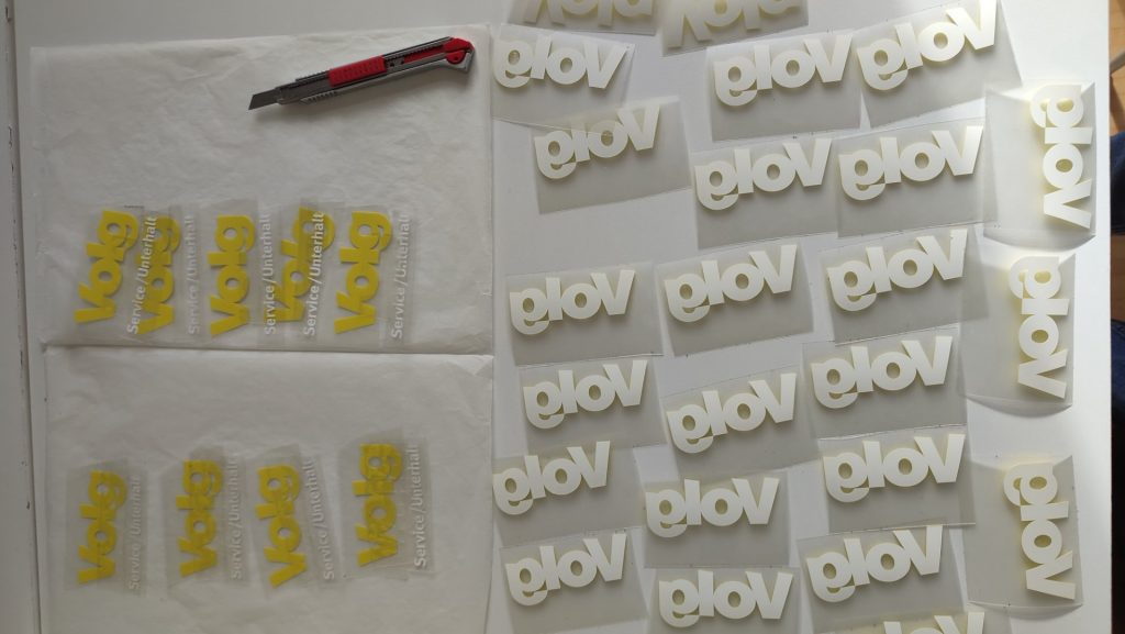 Textildruck Winterthur für den VOLG