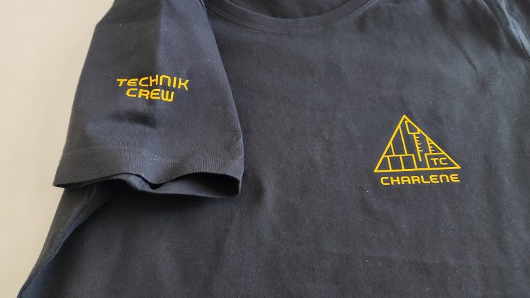 T-Shirt bedrucken Technik Crew Zürich